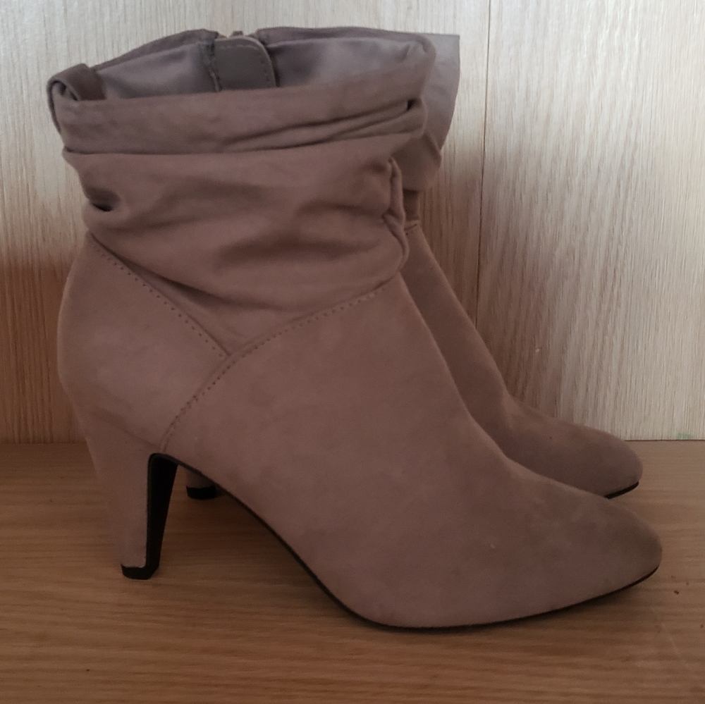 slouch ankle booties